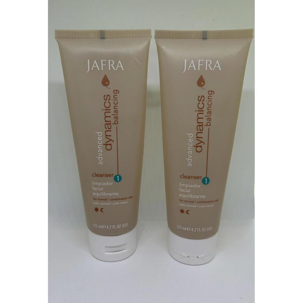Set Of 2 Jafra Advanced Dynamics Balancing Cleanser Normal/Combo Skin 4.2 fl oz